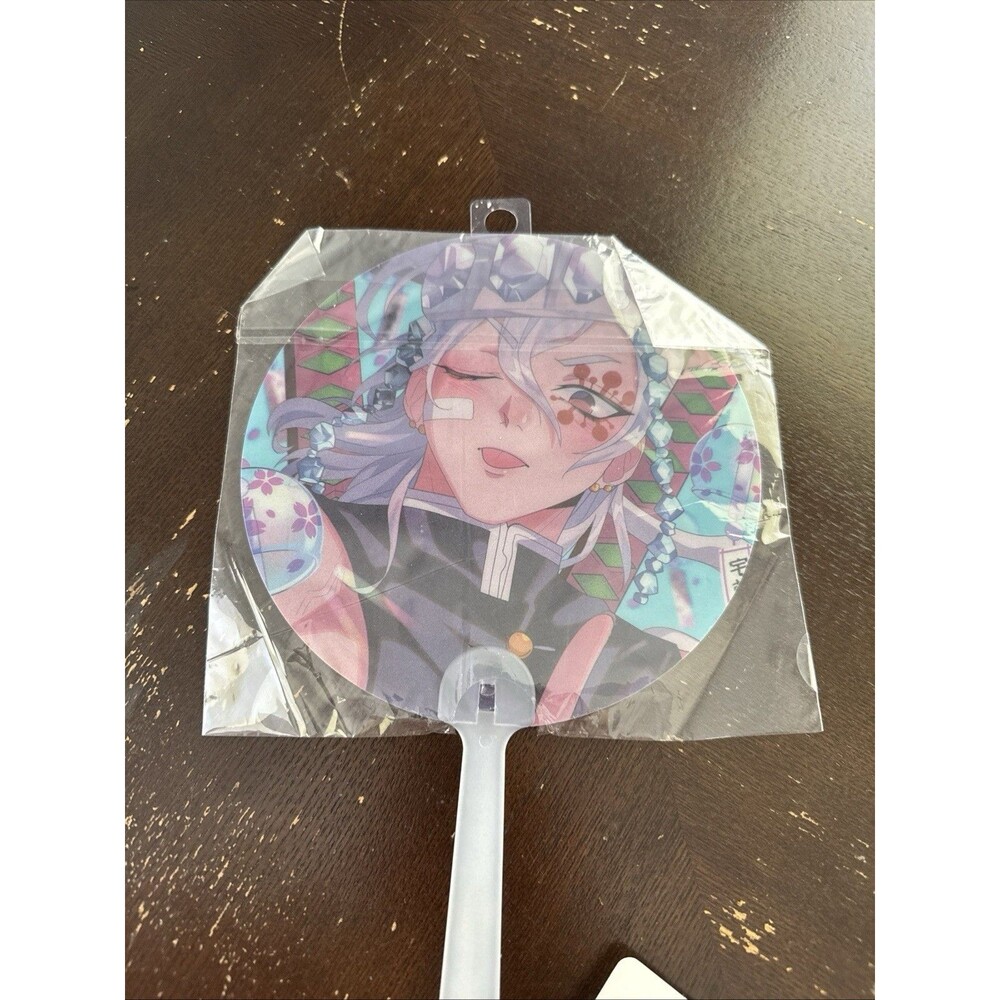 Tengen Uzui Plastic Hand Fan From Boba Rally Demon Slayer